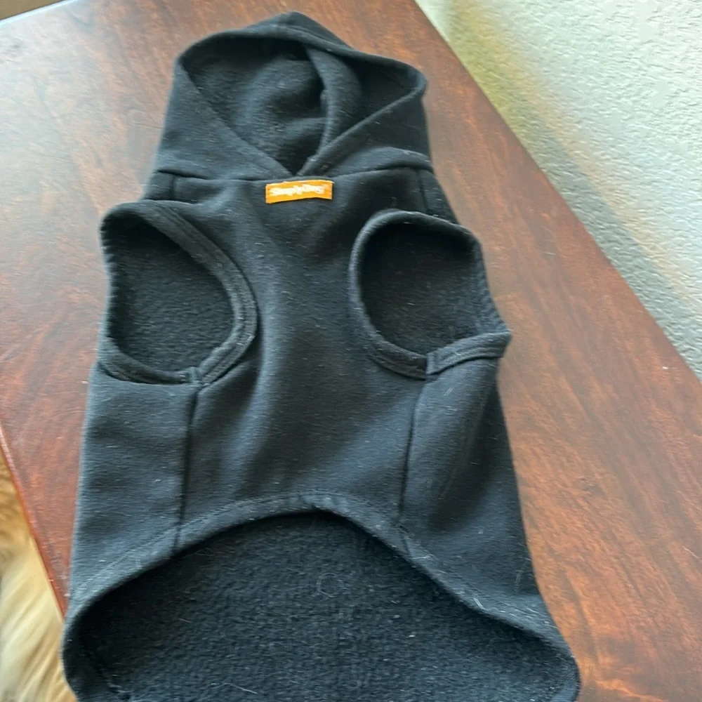 SimplyDog “My People skills Are Ruff” small dog hoodie